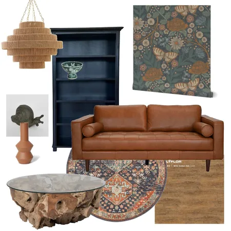 Whimsical Traditional Living Room Interior Design Mood Board by latheandquill on Style Sourcebook