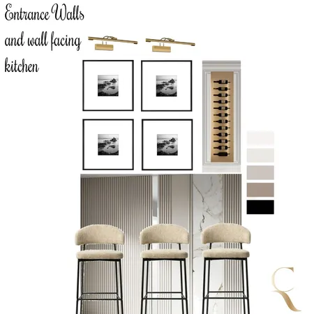 Entrance wall Thelma Interior Design Mood Board by dimakatso on Style Sourcebook