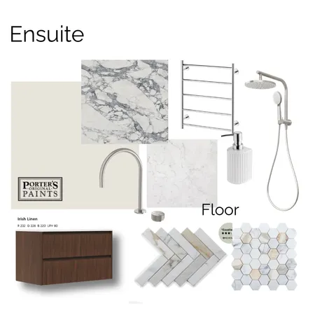 Ensuite Interior Design Mood Board by zabelinni on Style Sourcebook