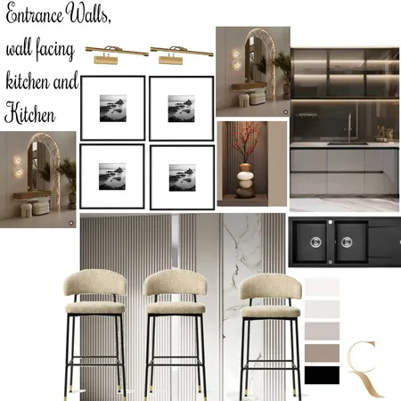 Entrance wall Thelma Interior Design Mood Board by dimakatso on Style Sourcebook