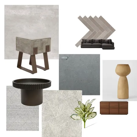 Brutualism Interior Design Mood Board by Alannah Young Interiors on Style Sourcebook