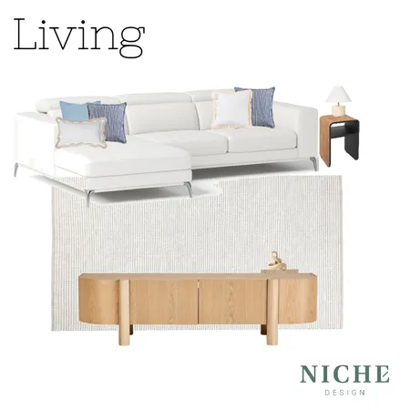 Palm Beach - Living 1 Interior Design Mood Board by Niche Design on Style Sourcebook