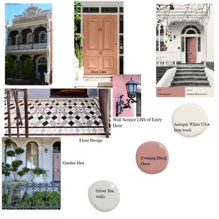1930s External Redesign of Victorian Terrace Interior Design Mood Board by renee.stevens1990@gmail.com on Style Sourcebook