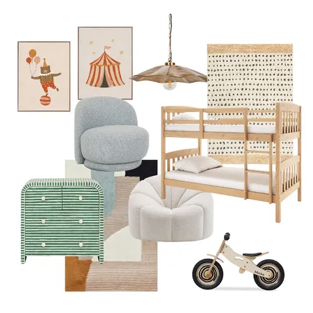 Circus - Kids Bedroom Interior Design Mood Board by erin__kendal on Style Sourcebook