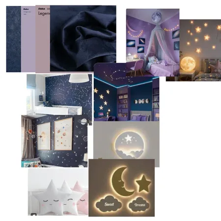 Mila's space room Interior Design Mood Board by Raji on Style Sourcebook