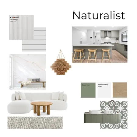 Naturalist Interior Design Mood Board by Dearne Tuffey on Style Sourcebook