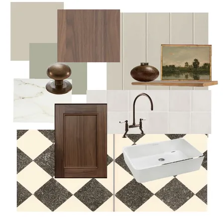 Paddington Terrace House Victorian Laundry Interior Design Mood Board by Dune Drifter Interiors on Style Sourcebook