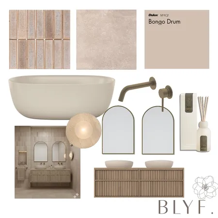 Beige Bathroom Interior Design Mood Board by Lauren166 on Style Sourcebook