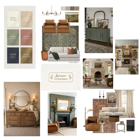 Lawrence Living Room Interior Design Mood Board by pilawrence1201@gmail.com on Style Sourcebook