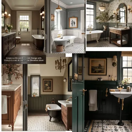 Downstairs bathroom/Upstairs bathroom Interior Design Mood Board by Aoife M on Style Sourcebook