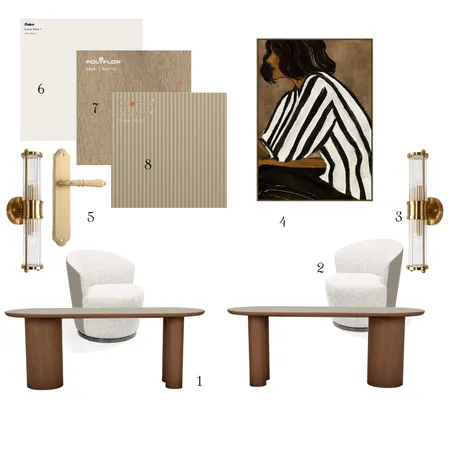 work area Interior Design Mood Board by Andrew Bowen on Style Sourcebook