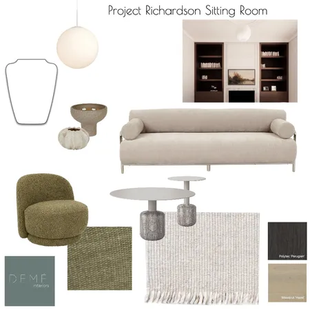 Sitting Room Interior Design Mood Board by Demé Interiors on Style Sourcebook