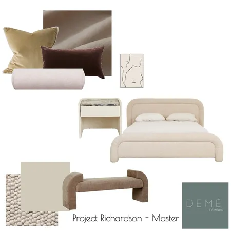 Project Richardson - Master Interior Design Mood Board by Demé Interiors on Style Sourcebook