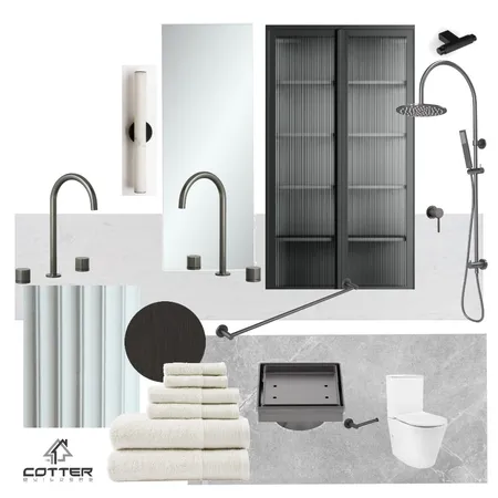 Opalia - Ensuite Interior Design Mood Board by Cotter Builders on Style Sourcebook