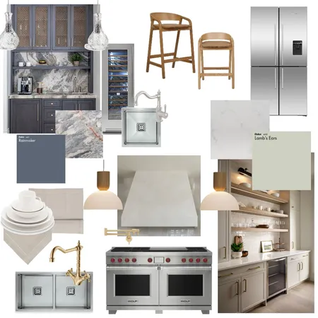 Family Home - Kitchen and Pantry Interior Design Mood Board by Tia Rose Interiors on Style Sourcebook