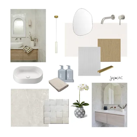 Home Powder Room Interior Design Mood Board by Jas and Jac on Style Sourcebook