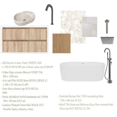 Bathroom kids Interior Design Mood Board by Melissa on Style Sourcebook