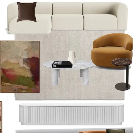 Living area king living rug accent chair and side marion rug Interior Design Mood Board by Efi Papasavva on Style Sourcebook