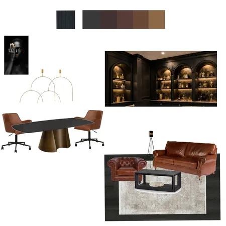The Strategy Parlour Interior Design Mood Board by Oulala Interior Design