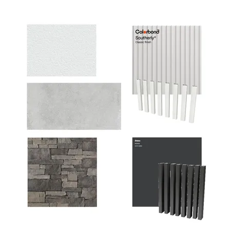 Zullo Exterior Finishes Interior Design Mood Board by OuterSpace Living on Style Sourcebook