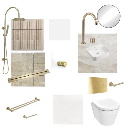 Zullo Ground Floor Ensuites Interior Design Mood Board by OuterSpace Living on Style Sourcebook