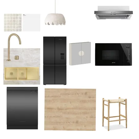 Zullo Kitchen Interior Design Mood Board by OuterSpace Living on Style Sourcebook