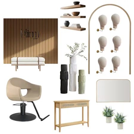 Blimys Wig Salon!! Interior Design Mood Board by ettysais1 on Style Sourcebook