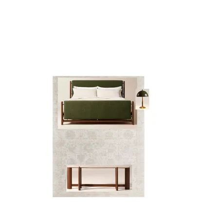 Green bed Interior Design Mood Board by atremb on Style Sourcebook
