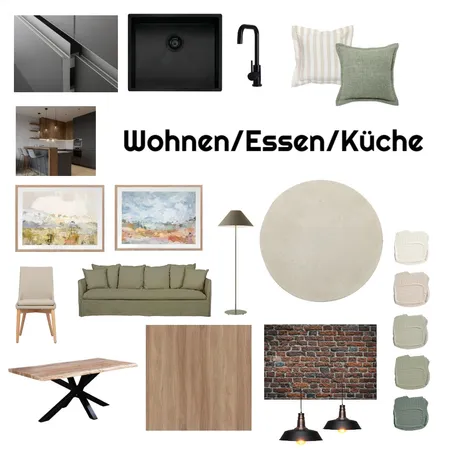 Wohnen_Essen_Küche Interior Design Mood Board by Müller on Style Sourcebook
