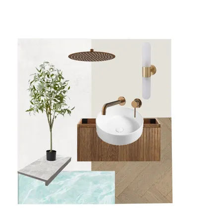 Ranju Bathroom/Outdoor Interior Design Mood Board by Karanda Interiors on Style Sourcebook