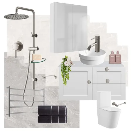 jenny bathroom Interior Design Mood Board by Kim Vlouhos on Style Sourcebook