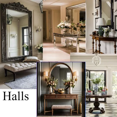 Entrance Hall Interior Design Mood Board by simo_jd@yahoo.com on Style Sourcebook