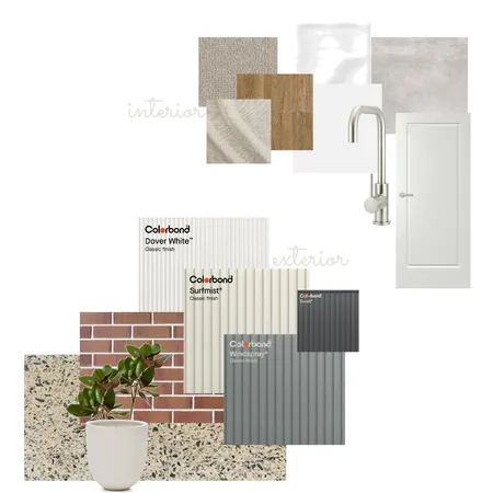 Exterior Interior Design Mood Board by chloecollins on Style Sourcebook