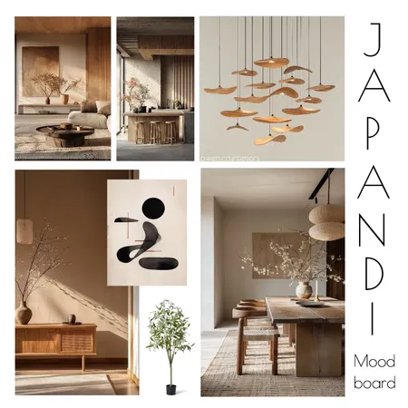 Japandi mood board Interior Design Mood Board by OwenmichalenkoIDI on Style Sourcebook