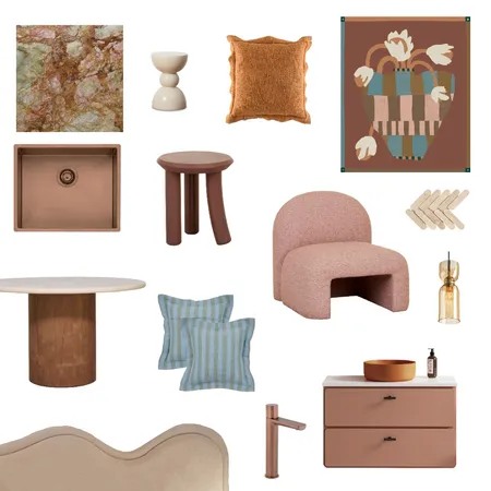 turquoise Interior Design Mood Board by Alyssa Loy on Style Sourcebook