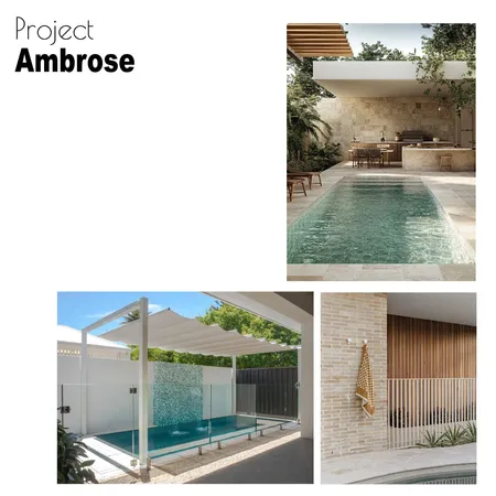 Ambrose - Pool Side Interior Design Mood Board by Mizmuz on Style Sourcebook