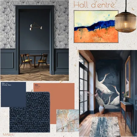 Hall - First test Interior Design Mood Board by Marhu on Style Sourcebook