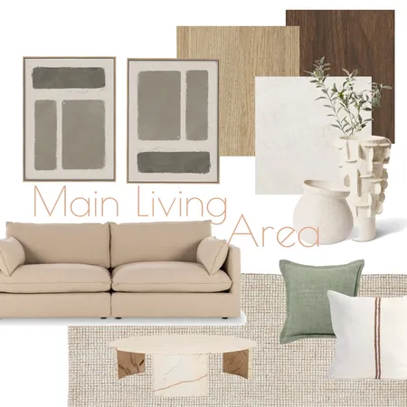 Main Living Room - Green Interior Design Mood Board by The Stylist Airlie Beach on Style Sourcebook