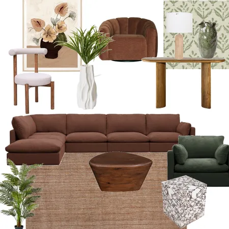 Willow Muse Rust Interior Design Mood Board by James Lane on Style Sourcebook