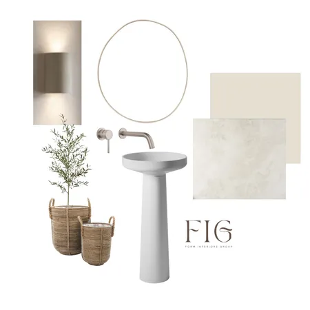 Powder Room Interior Design Mood Board by Form Interiors Group on Style Sourcebook