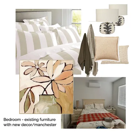 LG Master bedroom -existing furniture + Interior Design Mood Board by KM2639 on Style Sourcebook