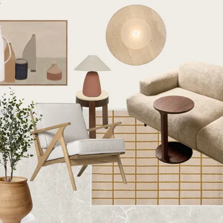 Marimekko Tiiliskivi Bronze Yellow Interior Design Mood Board by Unitex Rugs on Style Sourcebook