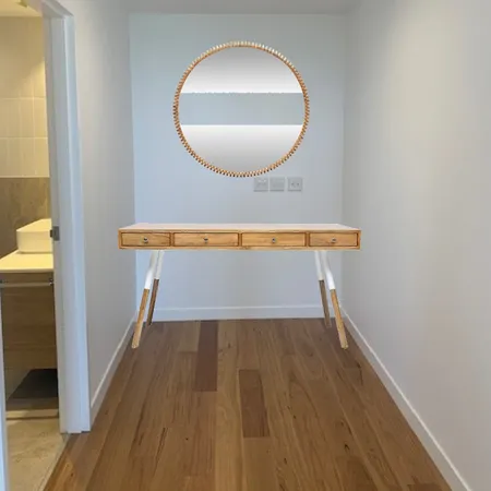 Kortina Desk & Pila Mirror Interior Design Mood Board by Larissa Oz Design on Style Sourcebook