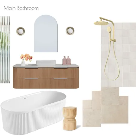 Nagy Main Bathroom Interior Design Mood Board by Holm & Wood. on Style Sourcebook