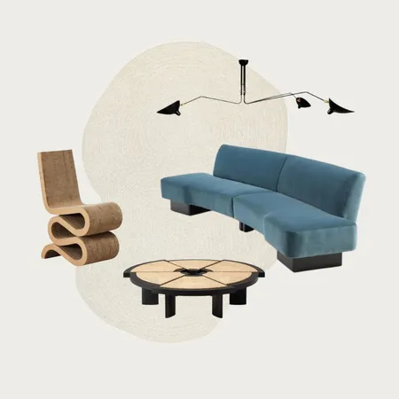 Chic Parisian Lounge by Janelle Interior Design Mood Board by Miss Amara on Style Sourcebook