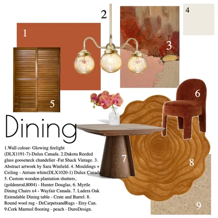 Dining Room Interior Design Mood Board by ChelseyJanea on Style Sourcebook