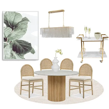 Coastal Dining Room Interior Design Mood Board by Savvi Home Styling on Style Sourcebook