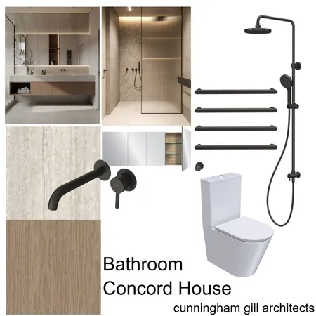 Dalamagas Bathroom Interior Design Mood Board by Cunningham Gill on Style Sourcebook