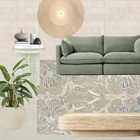 Morris & Co Pure Pimpernel Linen Interior Design Mood Board by Unitex Rugs on Style Sourcebook