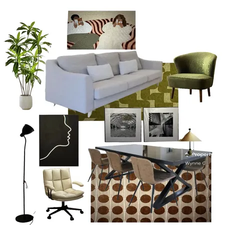 Northpoint Resi Work Room MB Interior Design Mood Board by al1168ster@gmail.com on Style Sourcebook